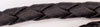 Black Bolo Cord - Round Braided Leather Cord - Solid Black - Bolo Leather - Leather Bolo Tie Cord - Leather Bolo Cord