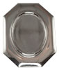 Octagon Shaped Stone Enhancer Bolo Slide - Silvertone - Enhancer - Bolo slide - Bolo Tie Slides - Bolo Slides