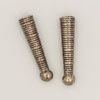 Ribbed Bolo Tips - Bronze - Bolo Tips -