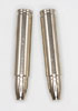 Bullet Style Bolo Tips - Nickel (Silvertone) - - Bolo Tips
