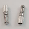Bolo Tips - Silvertone - bolo tips -
