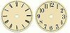 Round Ivory Clock Faces - - Clock Faces - Clock Faces