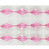 Flair Bead String by the yard - Light Pink - Bead Trim - Flair String -