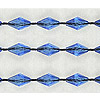 Flair Bead String by the yard - Dark Sapphire - Bead Trim - Flair String -