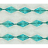 Flair Bead String by the yard - Turquoise - Bead Trim - Flair String -
