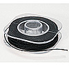 3-Ply Beading Thread - Black - Nylon Beading Thread on Spool - Bead Thread
