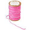Spool of Colored Jute Twine - Pink - Jute Cord - Craft Cord - 