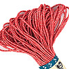 Darice Metallic Cord - Red/Silver - Craft Cord - Jewelry Cord -