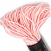 Darice Bright Pearls Lustre Cord - Pearl Pink / White - Pearl Cord - Plastic Canvas Cord -