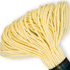 Darice Bright Pearls Lustre Cord - Pale Yellow Iridescent - Plastic Canvas Cord - Craft Cord - Jewelry Cord -