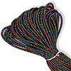 Darice Iridescent Lustre Cord - Iridescent Colors / Black - Plastic Canvas Cord - Craft Cord - Jewelry Cord -