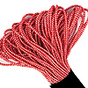 Needloft Metallic Cord - Red / Silver - Craft Cord - Jewelry Cord - 