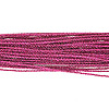 2mm Cord - Metallic Cord - Fuchsia Pink - Plastic Canvas Cord - Fuchsia Pink Metallic Cording - 
