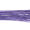 2mm Cord - Metallic Cord - Purple - Plastic Canvas Cord - Purple Metallic Cording - 