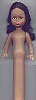 Toilet Tissue Doll Body - Black Hair/Skin - Tissue Paper Doll - Toilet Tissue Dolls