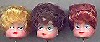 Doll Head On Pick - Blonde - - Doll Head