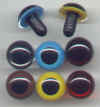 Animal Eyes with Backs - Clear - - Animal Eyes