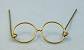 Round Frame Doll Glasses