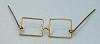 Square Framed Doll Glasses
