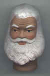 Porcelain Santa Heads - Santa Heads - Santa Doll Heads