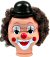 Clown Head - Blonde - - Doll Clown Heads
