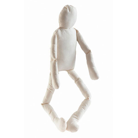 Blank doll body 13in Doll body made of cloth