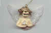 Angel Head Ornaments with White Wings -  - Angel Ornaments with Wings - Angel Head Bust - Angel Charms - Angel Miniatures