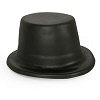 Foam Top Hat - Black - Kids Craft Hat