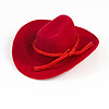 Miniature Cowboy Hats - Red - Cowboy Hat - Mini Western Hat - Mini Cowboy Hat