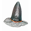 Sinamay Witch Hat - Black - Halloween Decor - Dolls - 