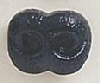 Animal Nose with Plastic Washer - Black -  - Animal Noses