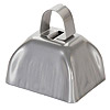 Cow Bells - Cowbells for Crafts - Silver Gray - Cowbells - Small Cowbells - Cowbells for Crafts - Cowbell with Handle - 