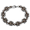 Chainmaille Jewelry - Chocolate Swirls Bracelet Kit - Chocolate - Jewelry Kit - Jump Ring Jewelry - 