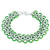 Chainmaille Jewelry - Irish Lace Japanese Lace Bracelet Kit - Irish Lace - Jewelry Kit - Jump Ring Jewelry - 