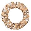 Twig Wreath with Burlap and Vine Accents - Grapevine Wreath - Twig Wreath - Wreath Ring - - 
