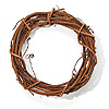 Grapevine Wreath - Twig Wreath - Natural - Wreath Supplies - Wreath Making Supplies - Grapevine Wreath Form - 6 inch Wreath Form - 