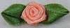 Ribbon Rose with leaves