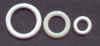 Plastic Craft Rings - White - Bone Rings - O Rings -