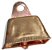 Mini Copper Colored Cow Bells - -