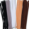 Pipe Cleaners - Chenille Stems - Assorted Neutrals - Chenille Stems - Pipe Cleaners - 