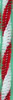 Candy Cane Pipe Cleaners (Chenille Stems) - Red And White Striped - -