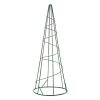 Metal Craft Cone Shaped Form - Green - Craft Cones - Wire Craft Cones - 
