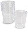 Clear Craft Cups -  - Craft Cups - Putter Cups - Craft Supplies