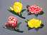 Flower Refrigerator Magnets -  - Craft Magnets - Craft Magnets