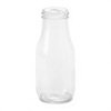 Glass Milk Bottle - Clear - Glass Jars & Bottles
