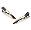 Curved Hair Clips - Black - 