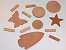 Assorted Craft Leather Shapes