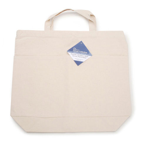 large plain canvas tote bags