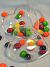 Clear Plastic Fillable Heart Ornament
