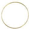 Metal Rings - Gold Colored - Gold Metal Craft Ring - Metal Hoop - Metal O-Ring - 